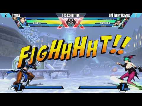 GB Mar 09, 2017 - UMvC3 - FT5 Exhibition - RyanLV vs UA|Terry Bogard