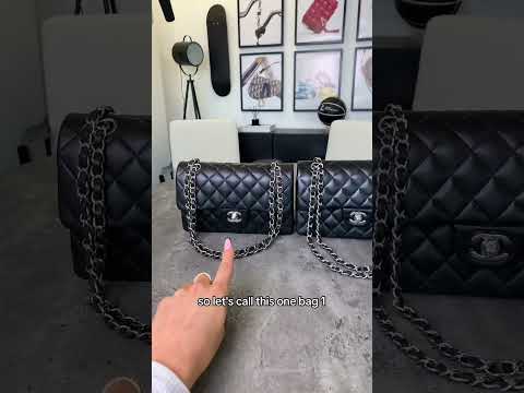 $10,000 vs $100 SUPER Fake Chanel bag #luxury #fashion #realvsfake #chanelbag