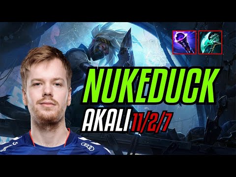 NUKEDUCK - AKALI vs SYLAS MID - EUW MASTER - PATCH 11.8