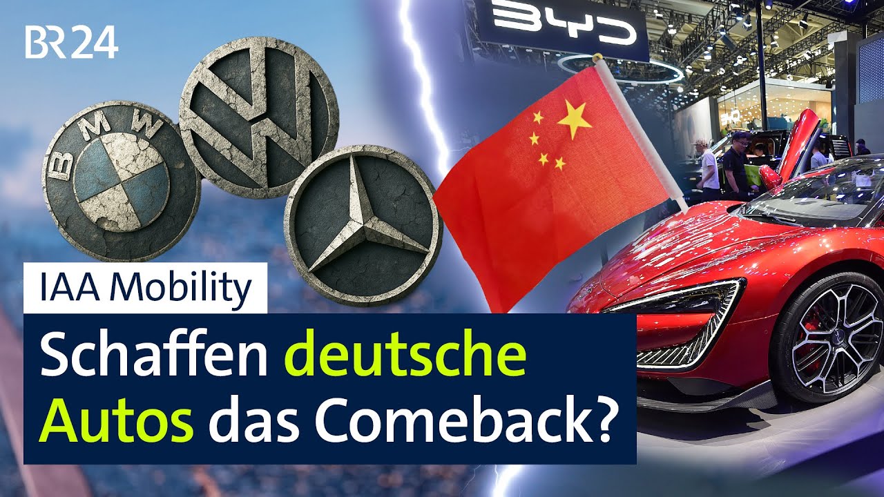 IAA Mobility - schaffen deutsche Autos das Comeback? I BR24
