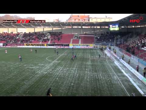 21.ST Spielbericht Hallescher FC - Karlsruher SC