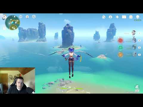 Jenseits der Inseln und des Meers - Wandmalerei - Quest Goldapfelarchipel - Genshin Impact 1.6