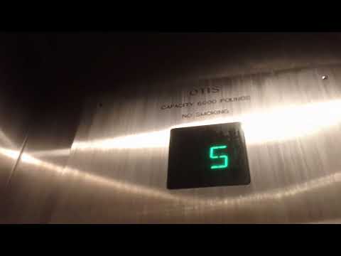 1 minute ride On The Otis Hydraullic Freight Elevator At Duke Health Raleigh Hospital, Raleigh NC