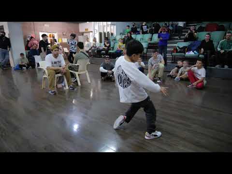 до 13 лет bboy Maks On vs Tai-Lung - "ALL OPTION" break dance battle