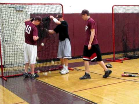 Millbury Varsity Boys Baseball practice 2010