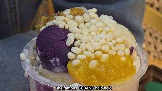 at uptown center...we ate at HOKKAIDO RAMEN SANTOUKA-DOPPIO at landers central & BEBANG halohalo.