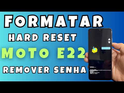 Hard Reset Motorola Moto E22 XT2239, Como Formatar, Desbloquear, Restaurar