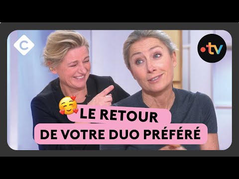 Anne-Sophie Lapix and Anne-Élisabeth Lemoine: a cascade of laughter