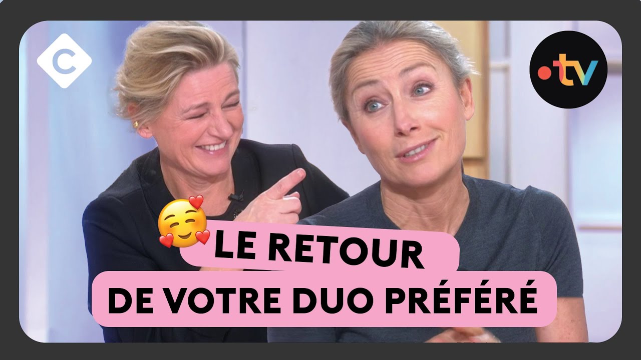 Anne-Sophie Lapix et Anne-Élisabeth Lemoine : fou rire en cascade