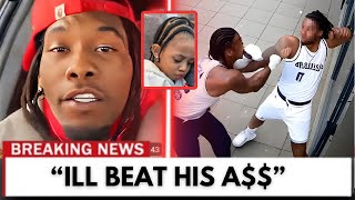 Offset LOSES IT After Spotting Stefon Diggs' Braids — “Play With My Son & See