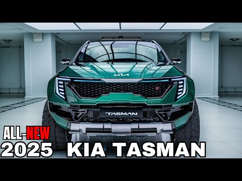 2025 Kia Tasman Unveiled - The most powerful pickup truck?!
