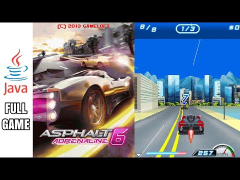 ASPHALT 6 ADRENALINE WCG - Java Game (Full Gameplay No Commentary)