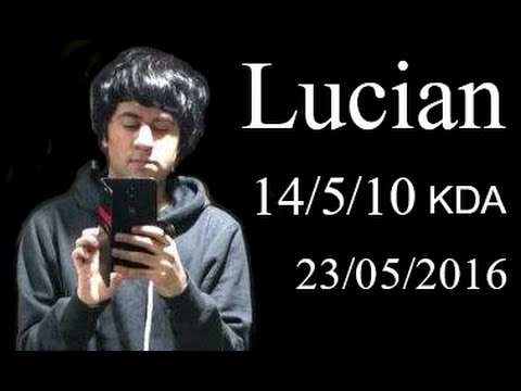 Hi im Gosu Lucian AD vs Jhin - Highlights 23/05/2016 KDA 14/5/10 - Stream #162