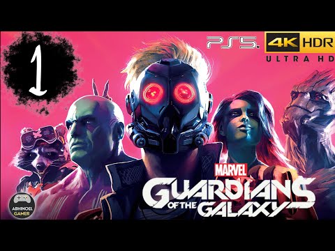 MARVEL'S GUARDIANS OF THE GALAXY PS5 Gameplay Walkthrough Part 1 FULL GAME [4K 60FPS] No Commentary