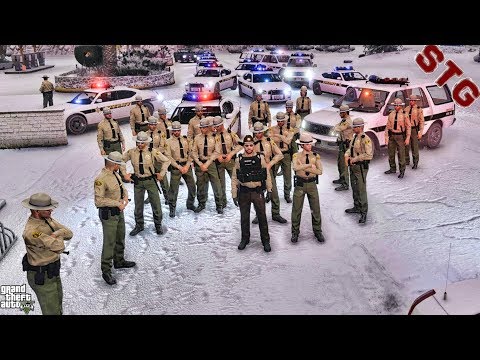 GTA 5 MODS LSPDFR 0.4.4 #65 - 24 HOUR SHERIFF MONDAY!!! (GTA 5 REAL LIFE PC MOD)