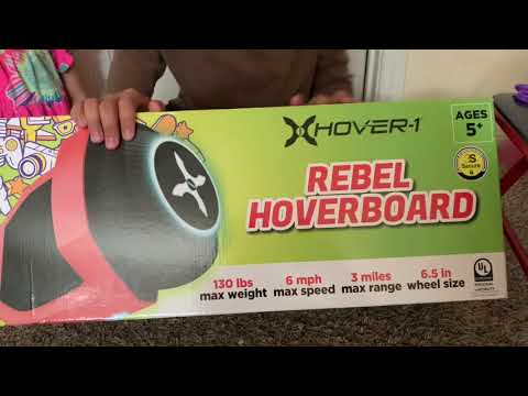 Unboxing REBEL HOVERBOARD HOVER-1 part 1 | Ice Cream Truck Drive By | How to play
