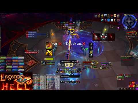 Legends of Hell vs Sire Denathrius Mythic - MM Hunter PoV - Castle Nathria