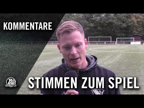 Diue Stimmen zum Spiel (SV Horst-Emscher - TuS Haltern, U19 A-Junioren, Bezirksliga, Staffel 5)