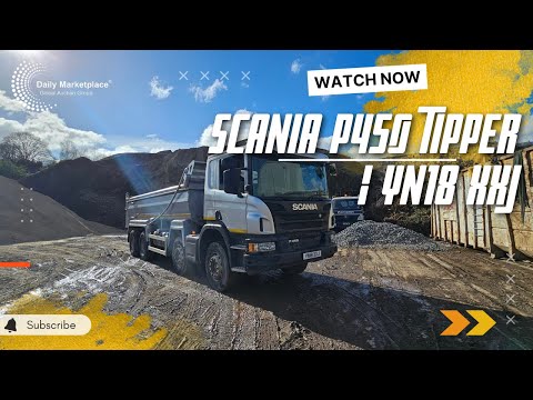 Scania P450 Tipper - YN18 XXJ