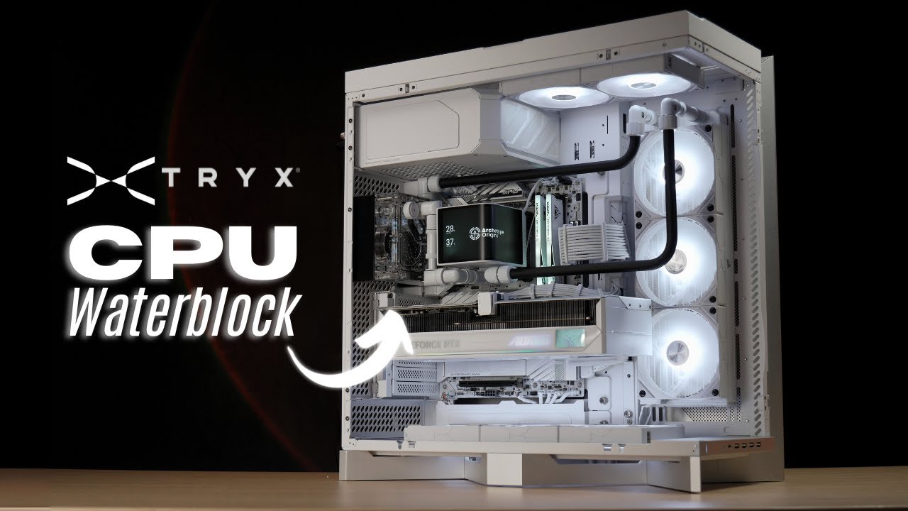Vỏ Case TRYX LUCA L70 - WHITE (E-ATX/ Mid Tower/ Màu Trắng)