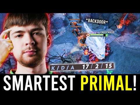 "THIS IS HOW YOU PLAY PRIMAL BEAST IN MID LANE.." - 200 IQ MALR1NE!