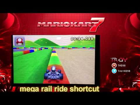 [MK7] Mario Circuit 2 - Rail Shortcuts!