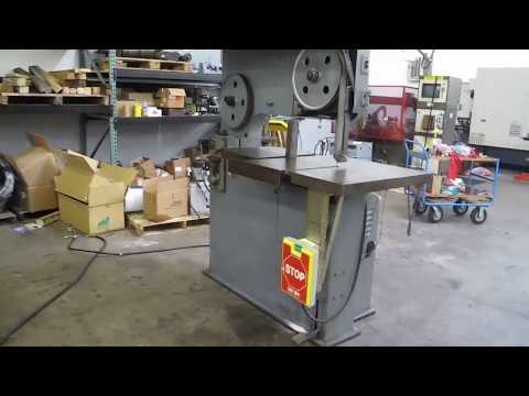 Band Saw Machine DOALL V-36 1979