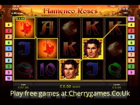 Flamenco Roses Video Slot - Novoline and Novomatic games
