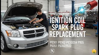 How to Replace Spark Plugs and Ignition Coils on a Dodge Caliber (Fixing P0300 Codes)