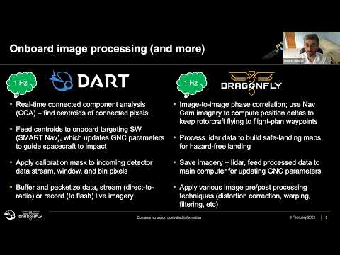 FSW 2021: Architecture for Image Processing - Reflections from DART and Dragonfly - Dmitriy Bekker