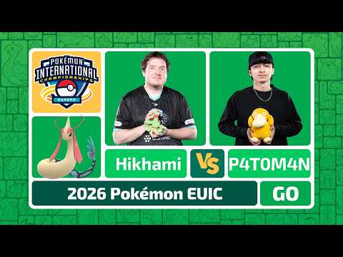 Hikhami vs P4T0M4N - Pokémon GO Losers Finals | EUIC 2026