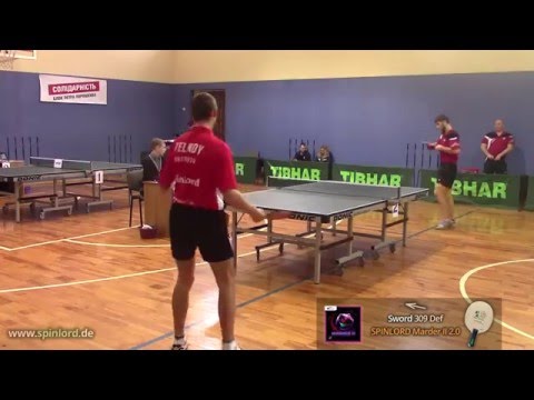 Spinlord team: Telnoy - Arhipov at Super league of Ukraine Club Championships, February 2016
