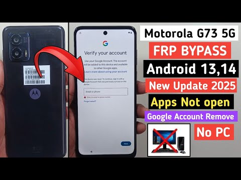 Motorola G73 5G FRP BYPASS Android 13,14 || Moto G75 5G FRP Bypass Android 14 New Security 2025