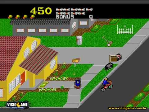 paperboy 2 megadrive rom