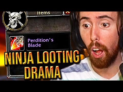Asmongold Responds To Advertise NINJA LOOTING Accusations & More ‏- Classic WoW Drama