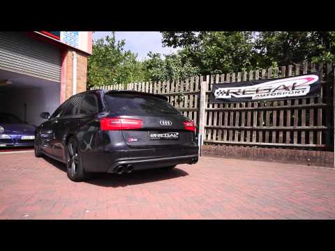 C7 S6 4.0T - Akrapovic Titanium Exhaust with RSS 3" Catless Downpipes - Regal Autosport
