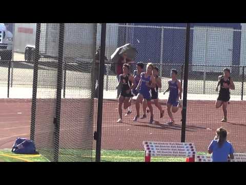 VarB 800m vs HB 4-16-15 - Los Alamitos Boys