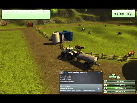 Courseplay Tutorial 6 - The Basic - Fertilice mode
