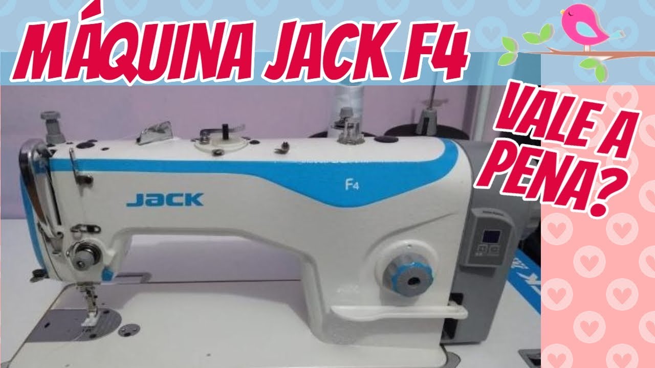 Tudo sobre a Máquina Industrial Jack F4 - Parte 1 - Manutenção e Regulagem de Máquina de Costura