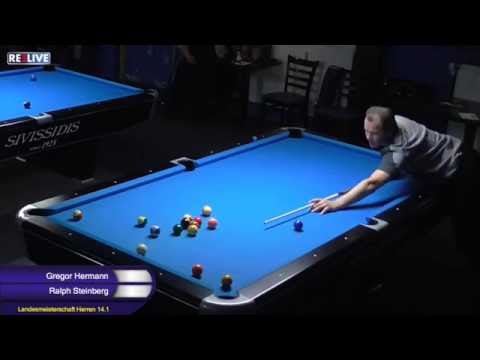 BLVN Poolbillard Landesmeisterschaft 2016 im 14.1 präsentiert von REELIVE & Touch-German Tour.