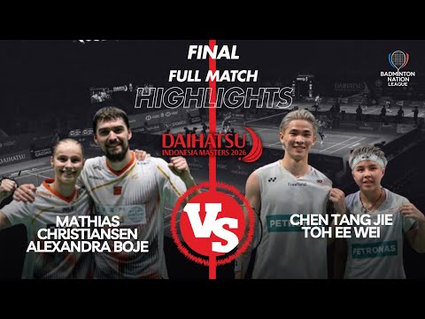 FINAL❗ - Christiansen/Boje (DEN) VS Chen/Toh (MAS) - DAIHATSU Indonesia Masters Open 2026