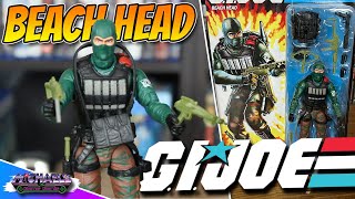 G.I. Joe Classified Beach Head Retro Card Back Review!