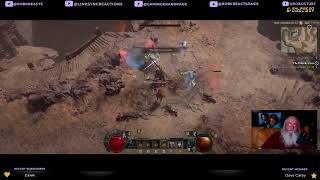 Gaming Grandpa PLaying Diablo 4 Hammerin it downtown!