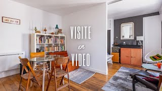 A VENDRE Paris 18ᵉ - Coup de cœur ! 2 pièces rénové en dernier étage avec vue sur les toits