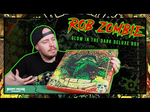 ROB ZOMBIE Unboxing Vinyl Box (the lunar injection kool aid eclipse conspiracy) | Glow in the Dark