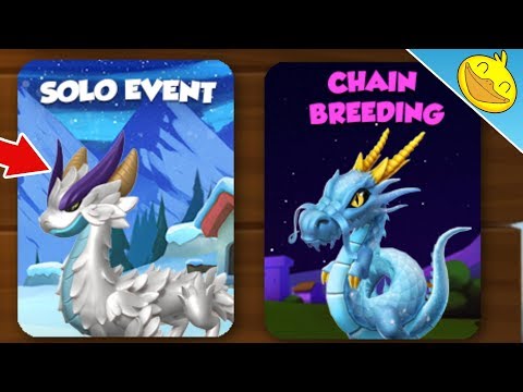 New SNOW FEATHER DRAGON Solo Event + Legendary CHAIN BREEDING EVENT?! - DML #1057
