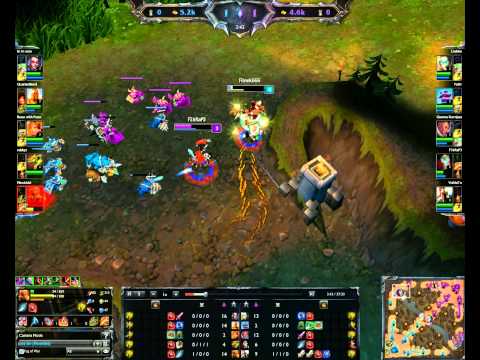 LeeSin vs Shaco outplay by Flinek