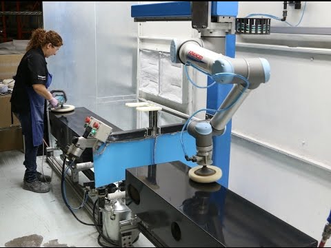 Leštiaci kolaboratívny robot od Universal Robots zabezpečil Paradigm 50% nárast produkcie