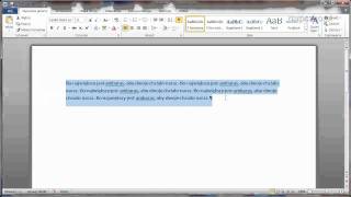 Microsoft Word - Jak ustawić odstępy pomiędzy wierszami i akapitami