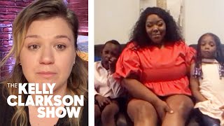 Kelly Clarkson Cries With Mom Who Nearly Lost Her House